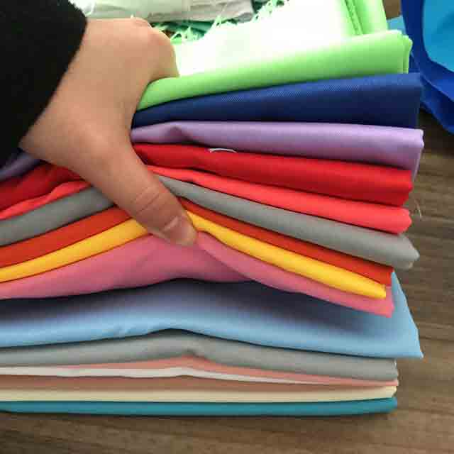 Dyed Color Polyester Bedsheet Fabric Material with Cheap Price