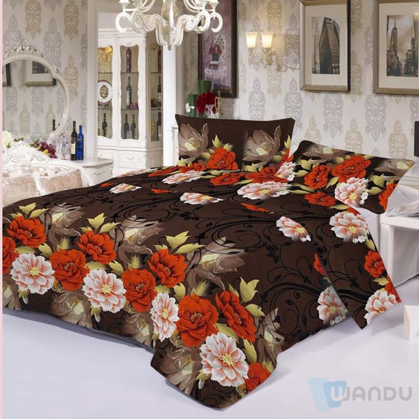 Q Es El Poliester 100% Polyester Bedding, Cartoon Printed Fabric, Exported To South America, Africa And Europe