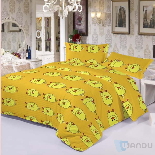 Cotton Fabric Thread Count Disperse Printing Household Four-piece Product