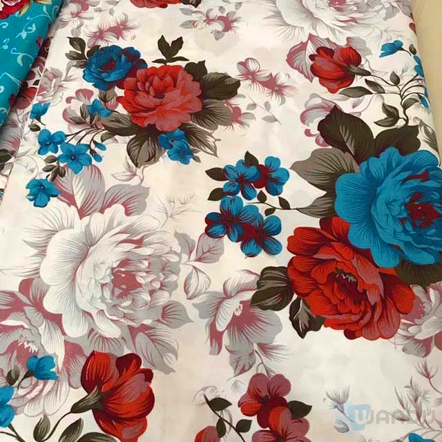 Printed Pattern And 100% Polyester Material Cover Set Fabric