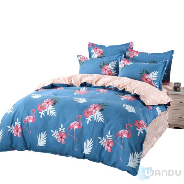 Polyester Material Dress Changxing Wandu Textile Co., Ltd. Wholesales Bedsheet 