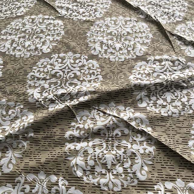 Polyester 침대 시트 직물 Sengelinned Stofbed Sheets Tela De Sábana Bedding Set Hotel