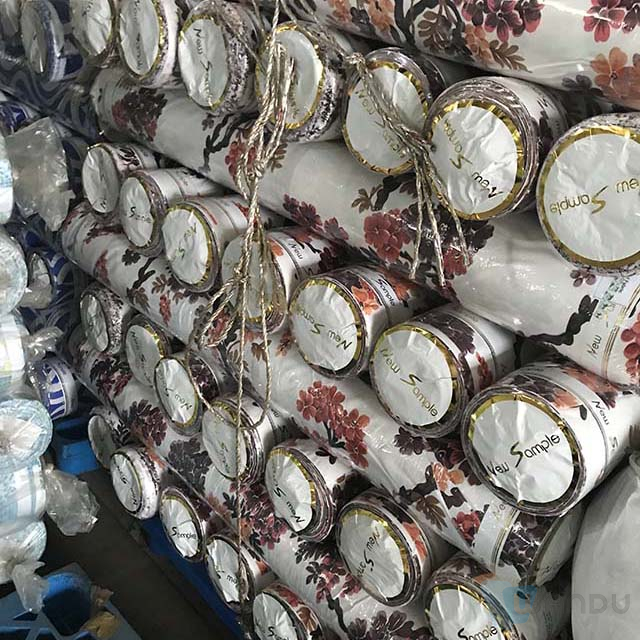 Factory Wholesale Microfiber Fabric In Rolls Floral Printed 100% Polyester Bedsheet Fabric Textiles