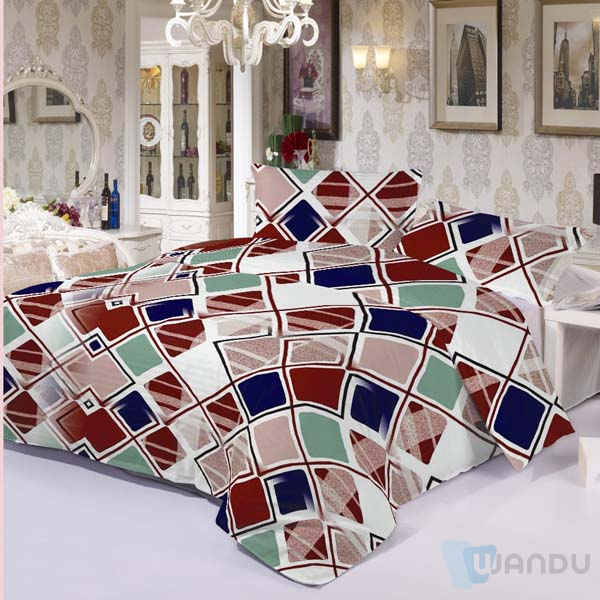 Chinese Suppliers Luxury Bed Sheets Set Bedsheet 4 Pieces Bedding Set Printing