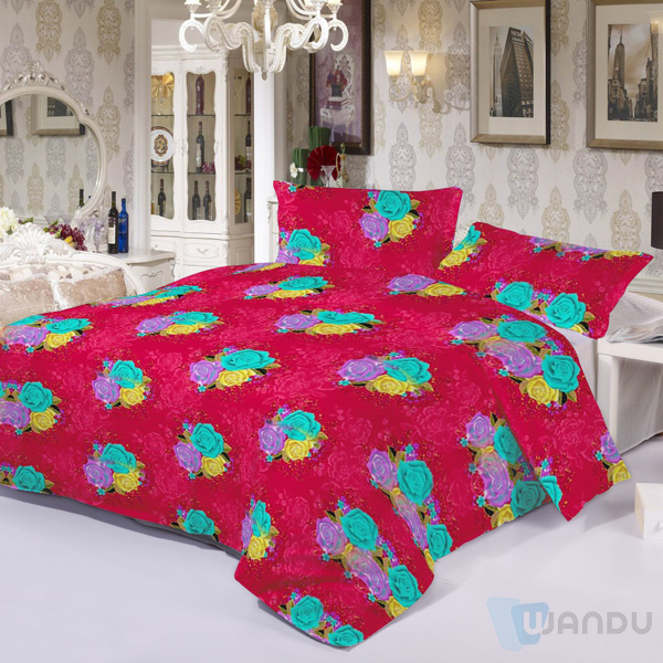 Cheap Flower Disperse Printed Microfiber Fabric In Rolls 100% Polyester Floral Fabric