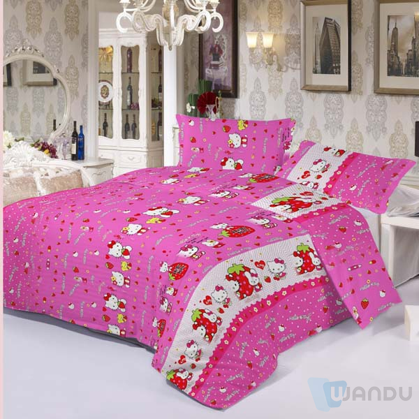 Cotton Fabric Vietnam Peach Skin Fabric South Africa Bed Sheet Fabric