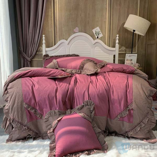 Soft Polyester Bedsheet Fabric Microfiber Home Textile Luxury Designer Fabric For Bed Cover