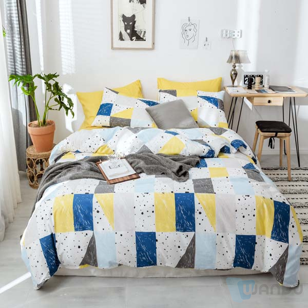 Blanket Fabric Pattern 00% Polyester Fiber Woven Cloth, Rich Patterns of Printed Fabrics