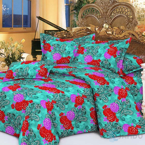 Wholesale Cheap Price Bed Sheet Sets King Size 100% Polyester Microfiber Bedsheet Bedding Sets 4 Pcs