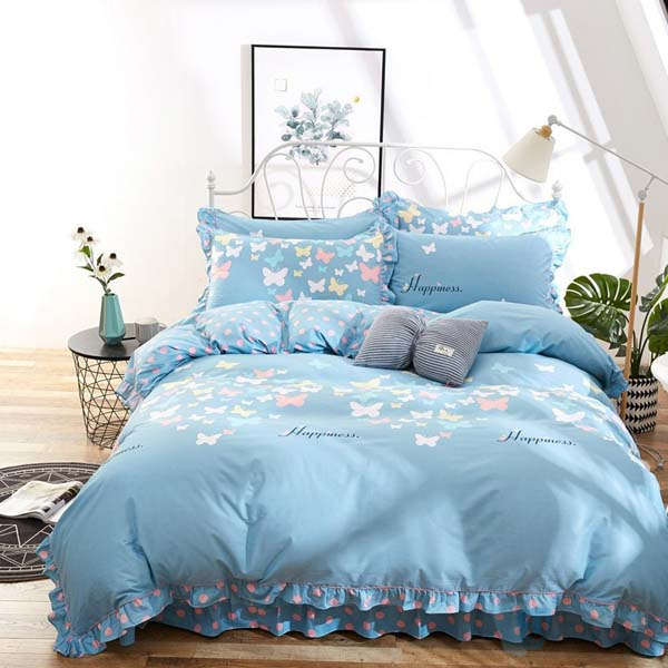 Home Textile Of Bedsheet Mattress Polyester Fabric Made In China Printed Microfiber Fabric Brush