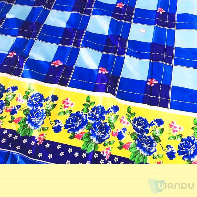 Fabric Manufacturers Cross Print Fabric for Bedsheets