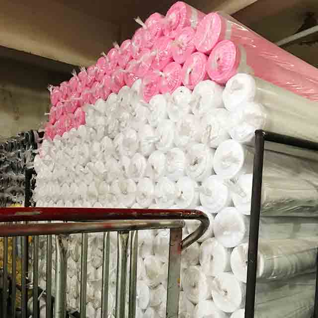 White Bleach Microfiber Fabric for Making Hotel Bedsheet