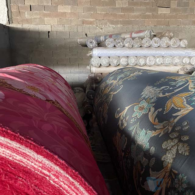 Polyester Throw Blanket Upholstery Printing Polyester Foam Fabric