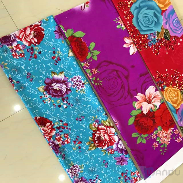  Custom Changxing WanduTextile Disperse Printing Fabric 100% Polyeste