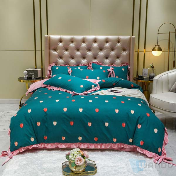 Factory Price Bedding Luxury Fabrics Textiles Customised Woven Polyester Material Fabric Printing